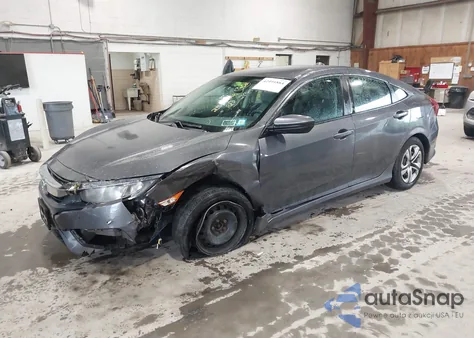 2016 Honda Civic Lx from USA, damaged, VIN 2HGFC2F51GH537550